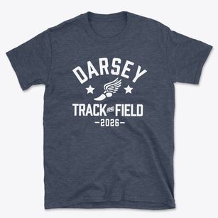 Darsey Private School Track and Field Basic T-Shirt