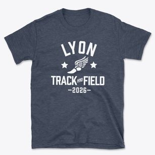 Lyon Upper Elementary School Track and Field Basic T-Shirt