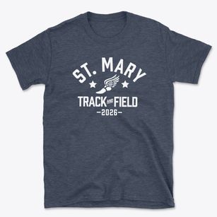 Saint Mary On The Hill School Track and Field Basic T-Shirt