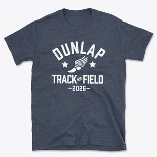 Dunlap Alternative School Track and Field Basic T-Shirt