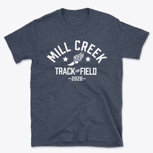 Mill Creek Elementary School Track and Field Basic T-Shirt