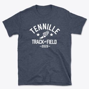 Tennille Elementary School Track and Field Basic T-Shirt
