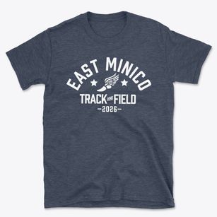 East Minico Junior High School Track and Field Basic T-Shirt