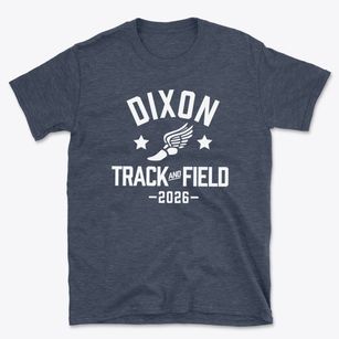 Dixon High School Track and Field Basic T-Shirt