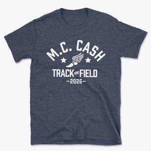 Maurice C. Cash Elementary School Track and Field Basic T-Shirt