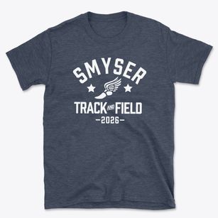 Smyser Elementary School Track and Field Basic T-Shirt