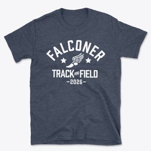 Falconer Elementary School Track and Field Basic T-Shirt