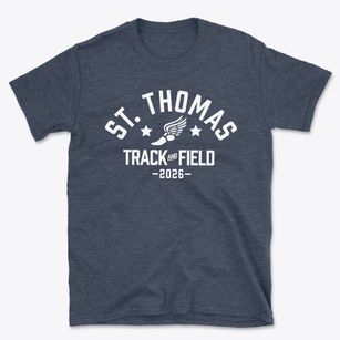 Saint Thomas The Apostle School Track and Field Basic T-Shirt