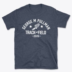 George M Pullman Elementary School Track and Field Basic T-Shirt