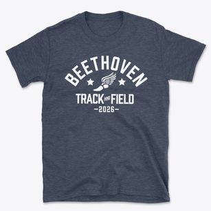 Beethoven Elementary School Track and Field Basic T-Shirt