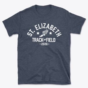 Saint Elizabeth Elementary School Track and Field Basic T-Shirt