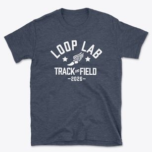 Loop Lab School Track and Field Basic T-Shirt