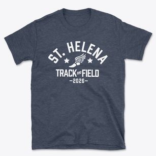 Saint Helena Of The Cross School Track and Field Basic T-Shirt