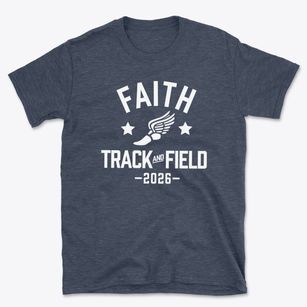 Faith Christian Academy Track and Field Basic T-Shirt