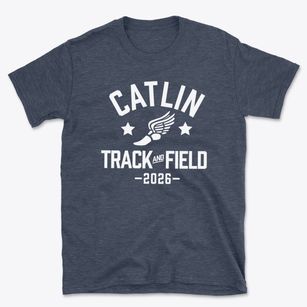 Catlin High School Track and Field Basic T-Shirt