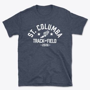 St Columba Church Track and Field Basic T-Shirt