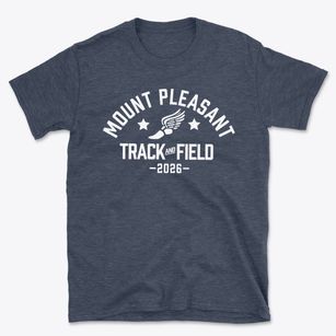 Mount Pleasant Christian Day School Track and Field Basic T-Shirt