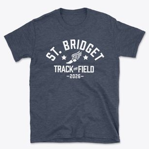 St. Bridget Track and Field Basic T-Shirt