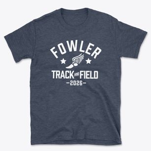 Fowler Elementary School Track and Field Basic T-Shirt