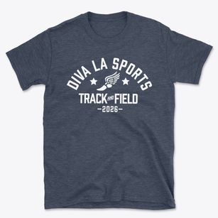 Diva La Sports Track and Field Basic T-Shirt