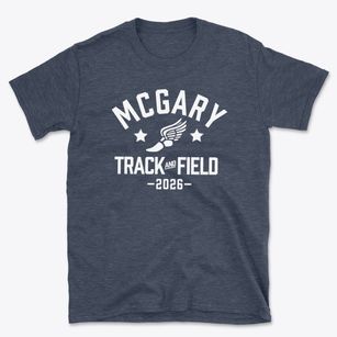 Mcgary Middle School Track and Field Basic T-Shirt