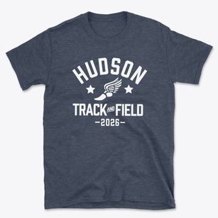 Hudson Elementary School Track and Field Basic T-Shirt