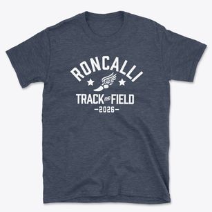 Roncalli High School Track and Field Basic T-Shirt