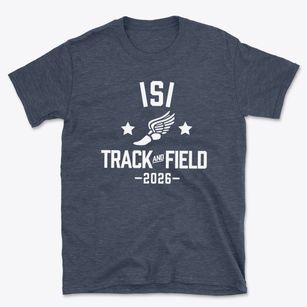 International School Of Indiana Track and Field Basic T-Shirt