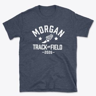 Morgan Elementary School Track and Field Basic T-Shirt