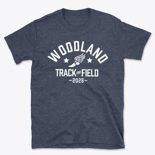 Woodland Elementary School Track and Field Basic T-Shirt