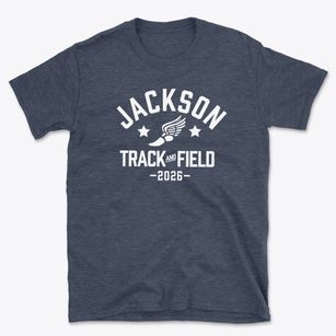 Jackson Middle School Track and Field Basic T-Shirt