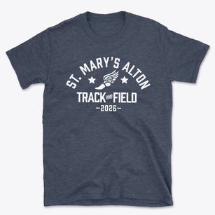 St. Mary's Alton Track and Field Basic T-Shirt