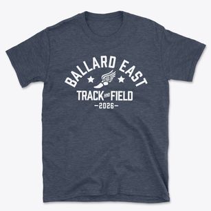 Ballard East Elementary School Track and Field Basic T-Shirt