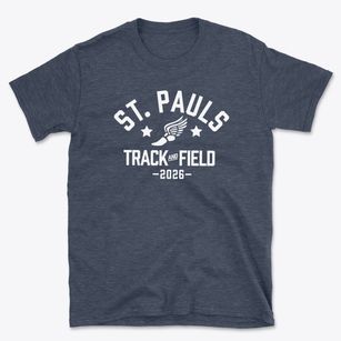Saint Pauls Lutheran School Track and Field Basic T-Shirt