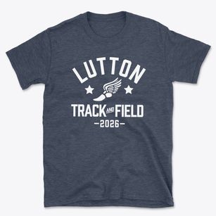 Lutton Elementary School Track and Field Basic T-Shirt