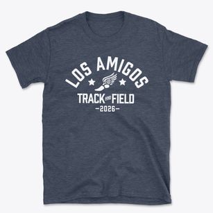 Los Amigos Elementary School Track and Field Basic T-Shirt