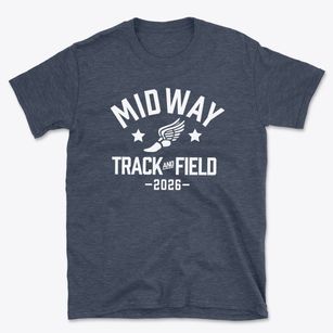 Midway School Track and Field Basic T-Shirt