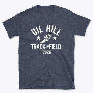 Oil Hill Elementary School Track and Field Basic T-Shirt