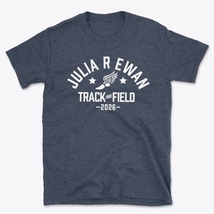 Julia R Ewan School Track and Field Basic T-Shirt