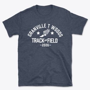 Granville T Woods Elementary School Track and Field Basic T-Shirt