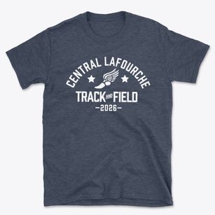 Central Lafourche High School Track and Field Basic T-Shirt
