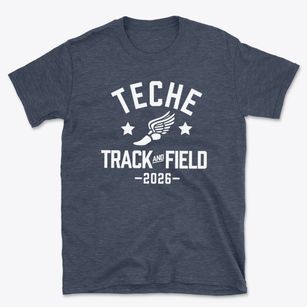 Teche Elementary School Track and Field Basic T-Shirt