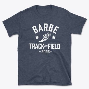 Barbe Elementary School Track and Field Basic T-Shirt