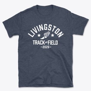 Edward Livingston Middle School Track and Field Basic T-Shirt
