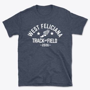 West Feliciana Middle School Track and Field Basic T-Shirt