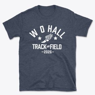 W O Hall Primary School Track and Field Basic T-Shirt