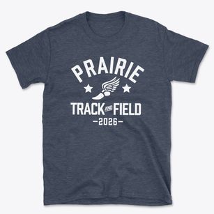 Prairie Elementary School Track and Field Basic T-Shirt