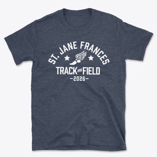 Saint Jane Frances School Track and Field Basic T-Shirt