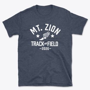 Mt. Zion Prep Academy Track and Field Basic T-Shirt