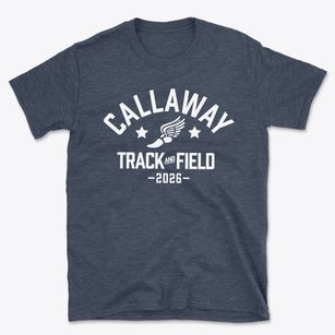 Callaway Elementary School Track and Field Basic T-Shirt